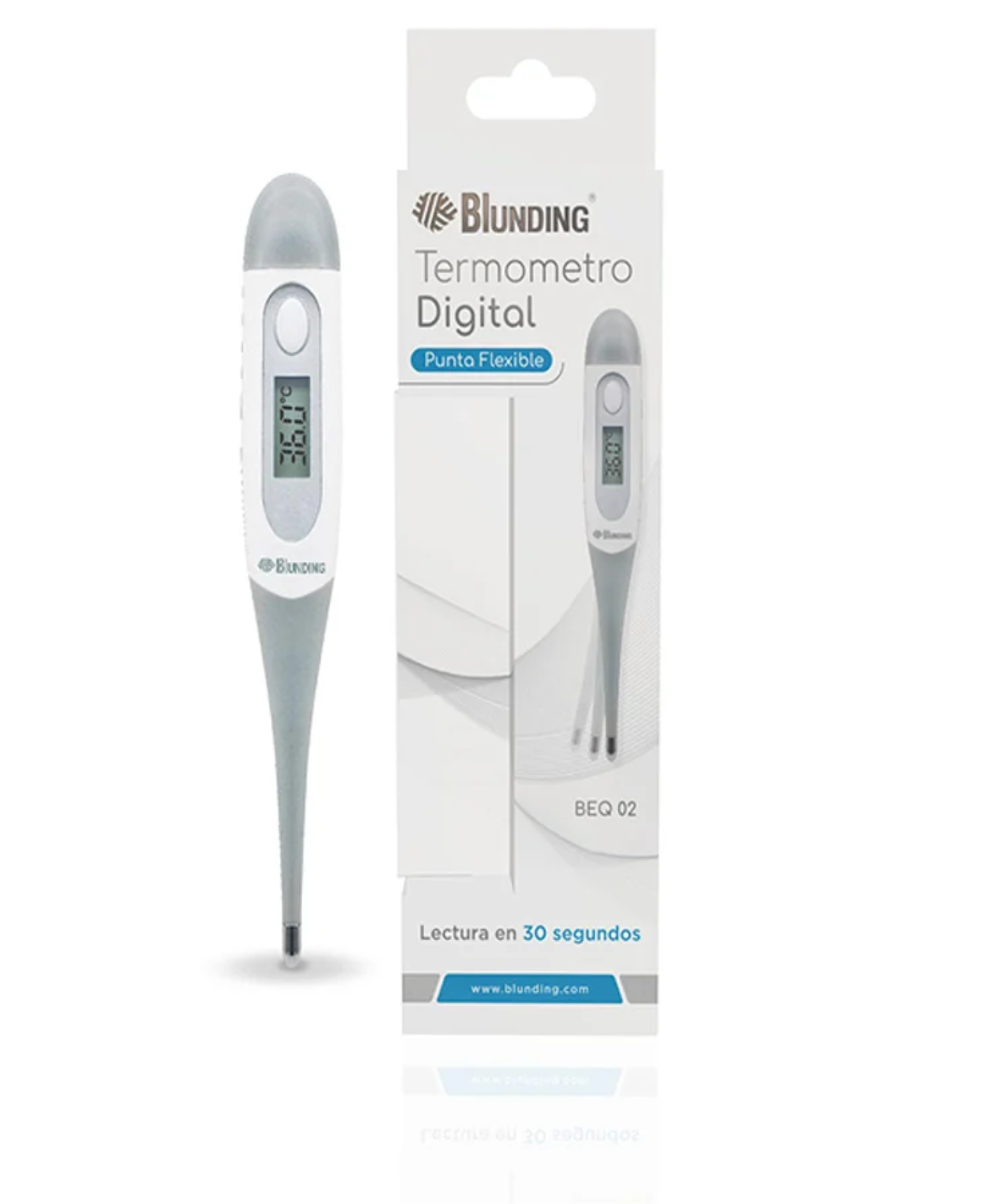 Termometro digital punta flexible blunding