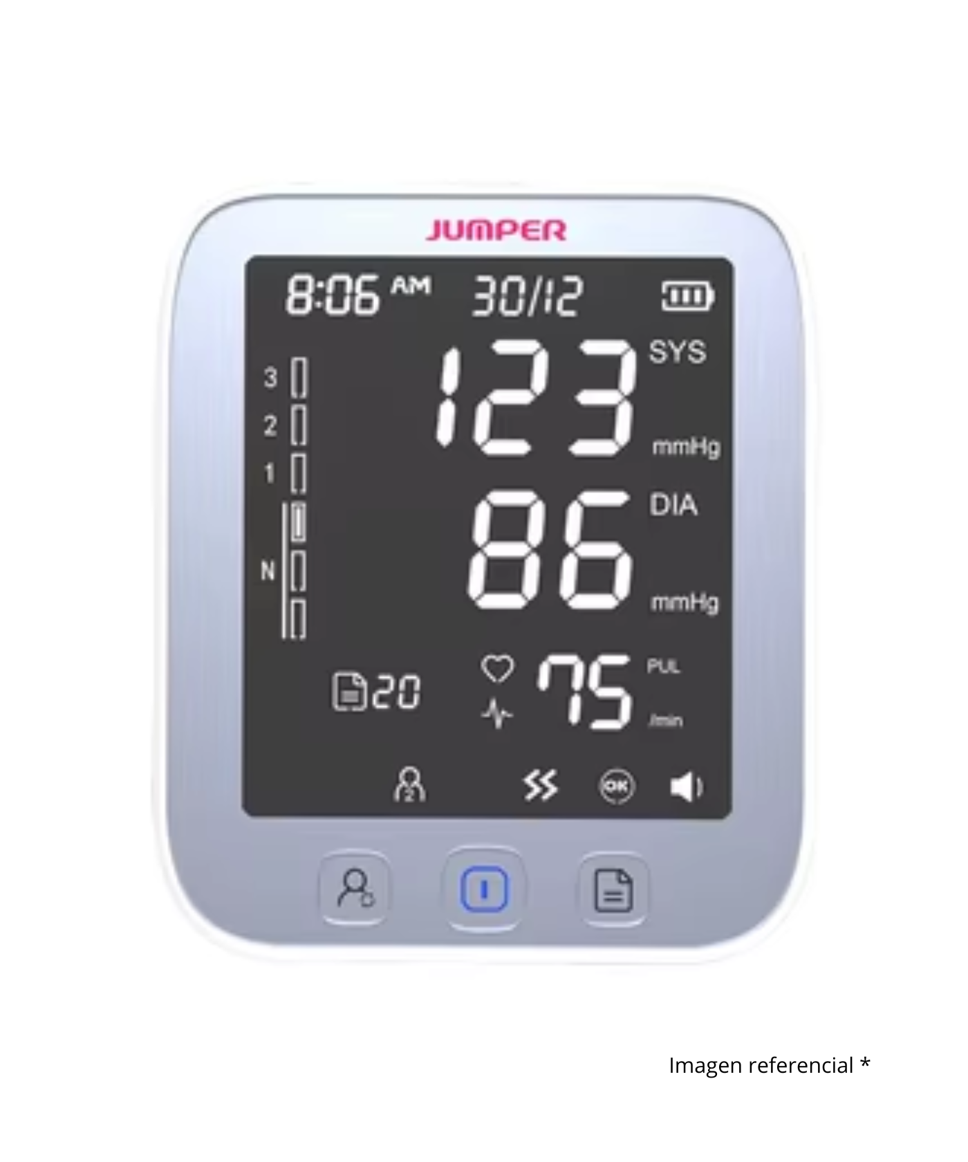 ESFINGOMANOMETRO DIGITAL JUMPER JDP-HA101