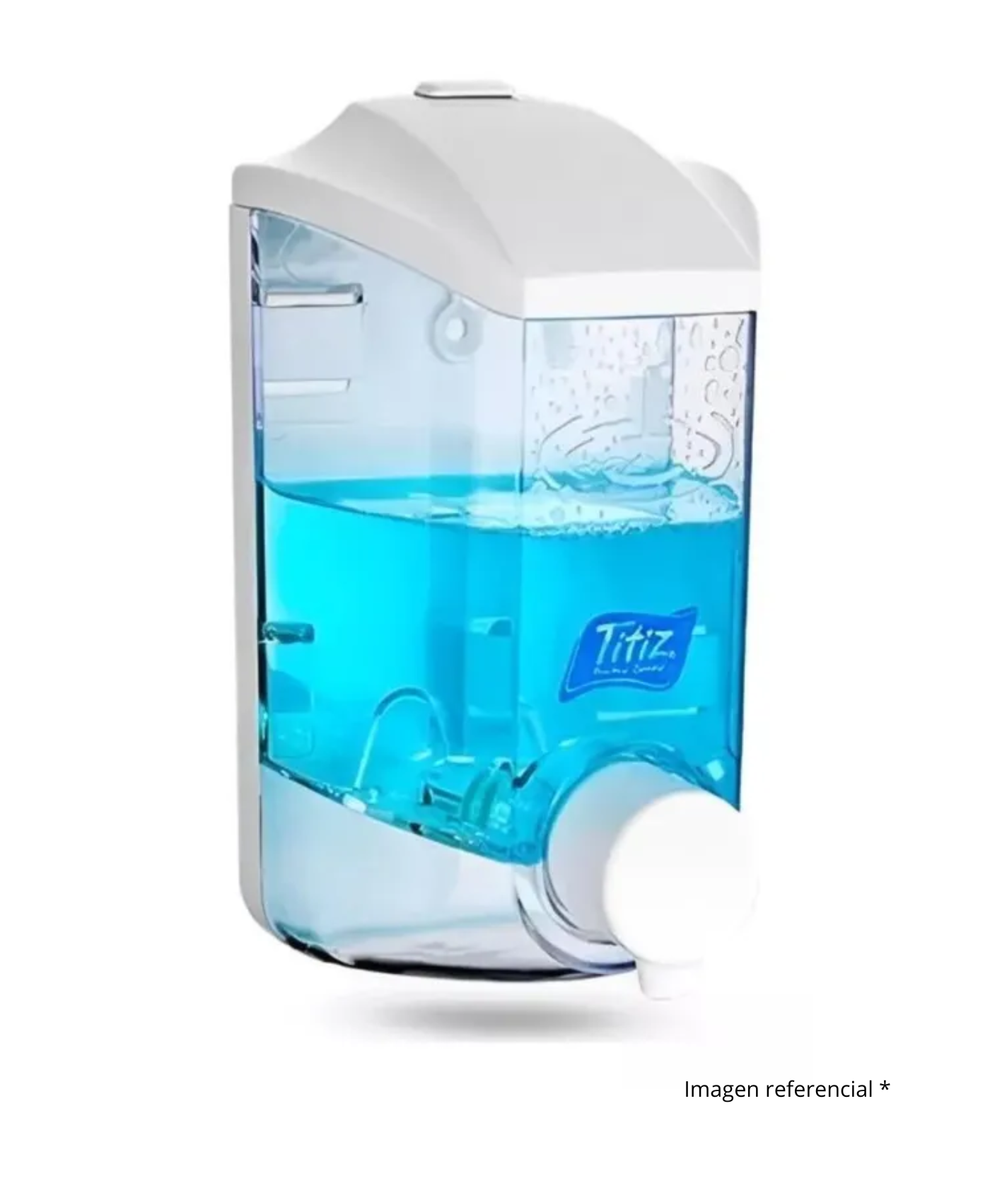 DISPENSADOR DE JABON 400 ML TITIZ RECARGA