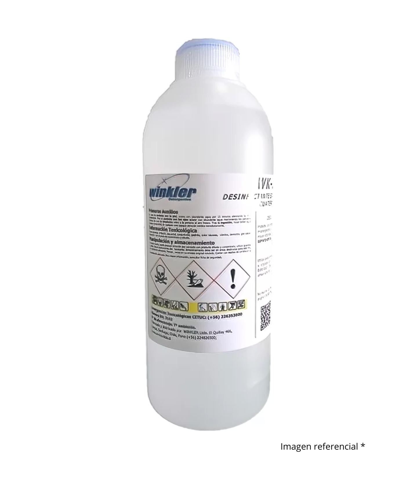 AMONIO CUATERNARIO 10% REG. ISP LT. WINKLER REG ISP D-659-16 