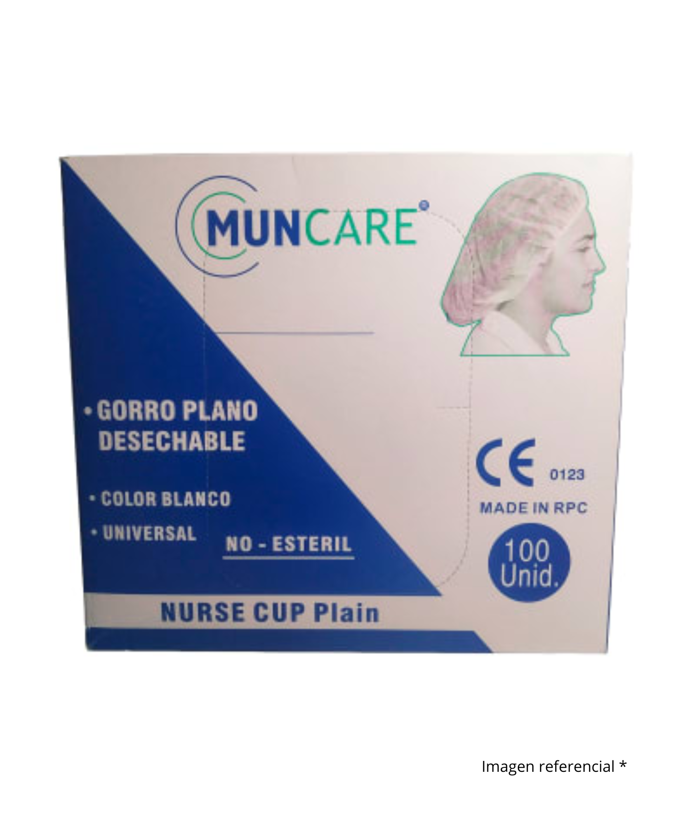 GORRO ENFERMERA MUNCARE CJ X100 UN