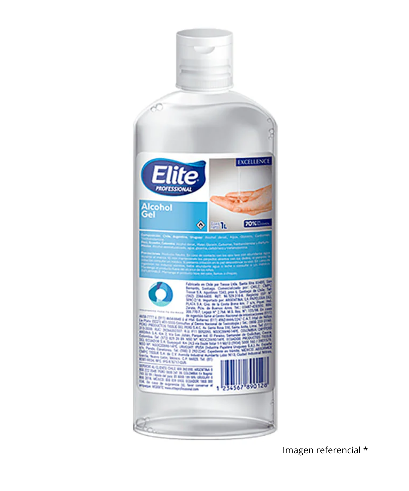 ALCOHOL GEL ELITE LT.