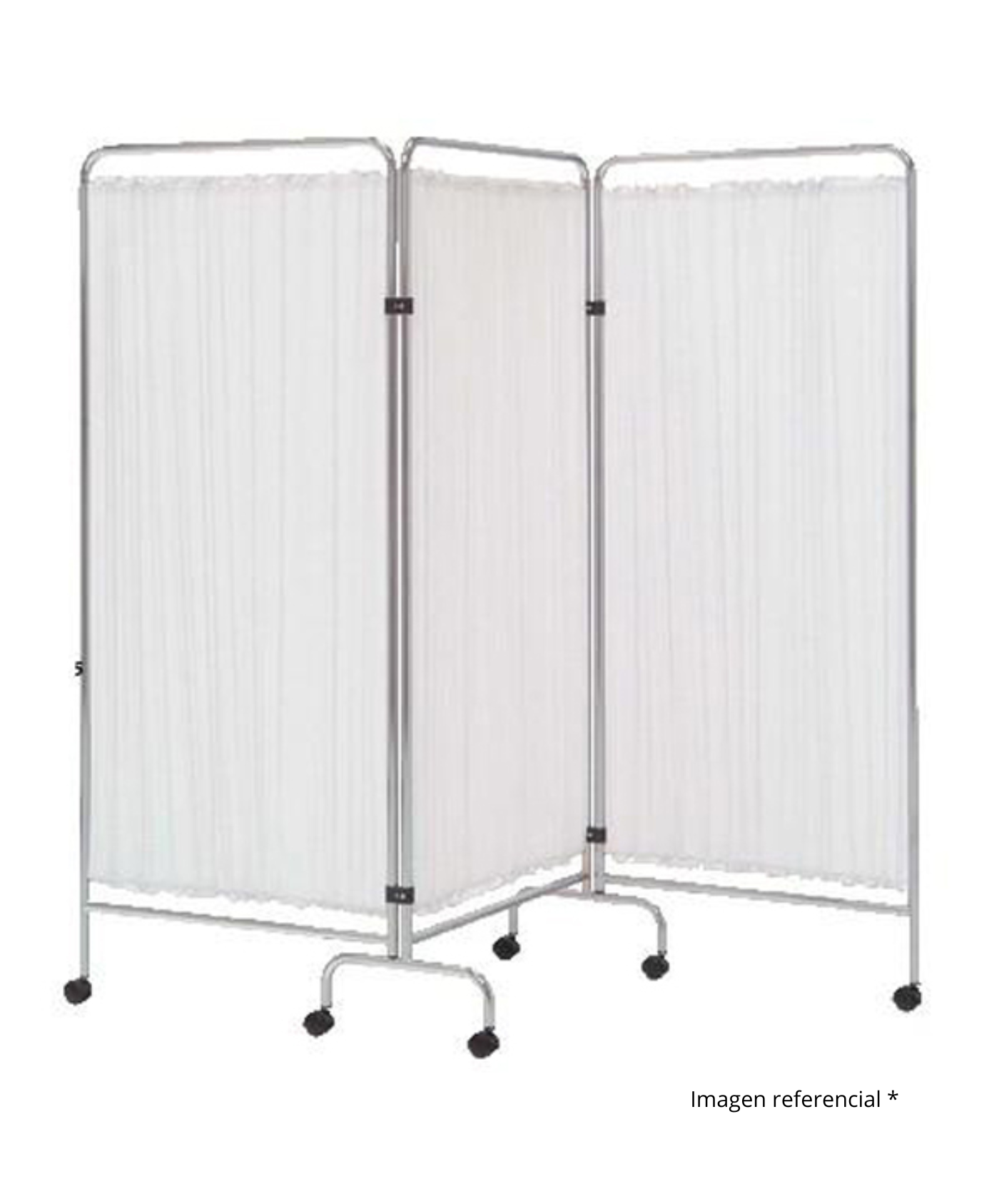 BIOMBO 3 CUERPOS  ESMALTADO 180X170 CM LAVABLE